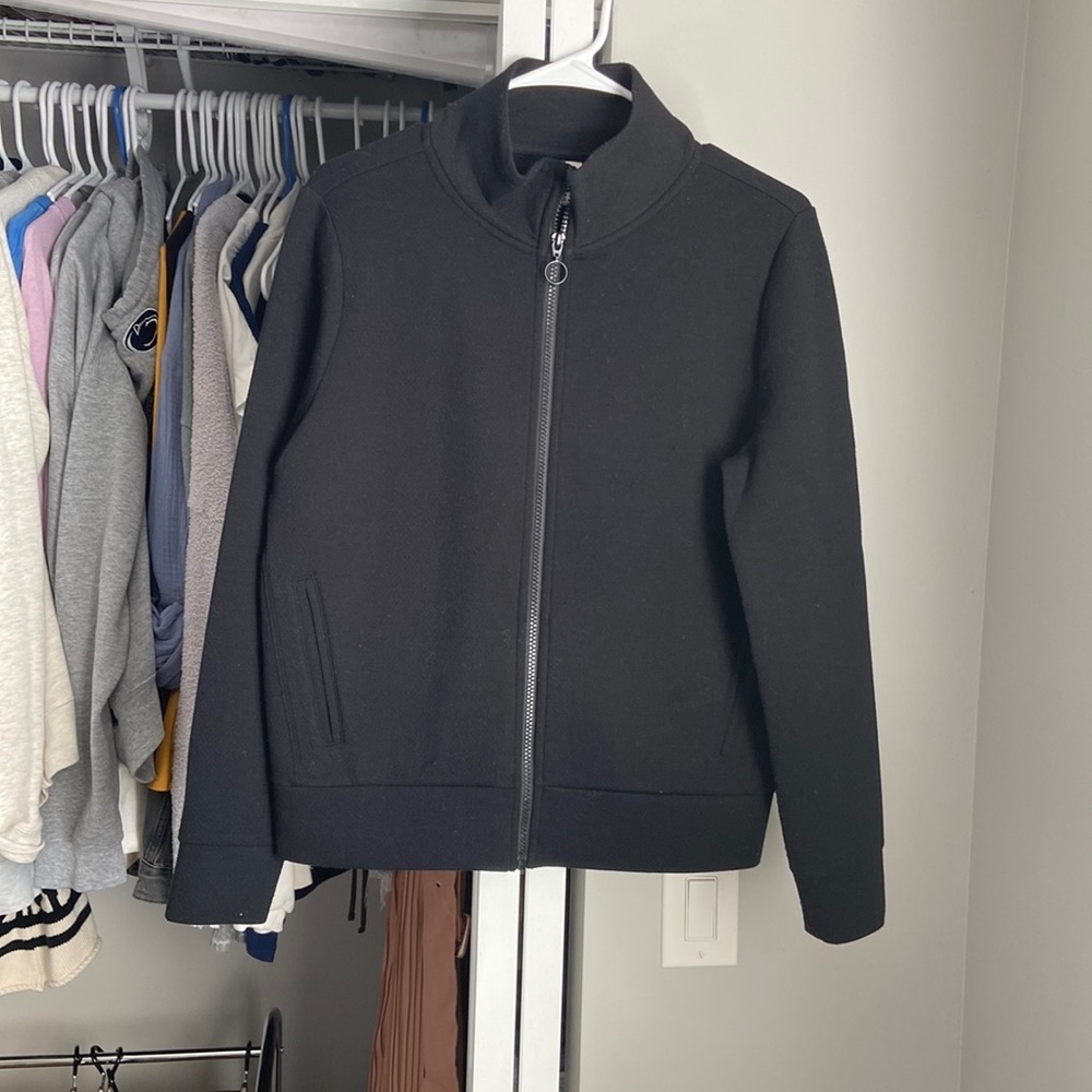 A New Day Black Chic Track Jacket, worn twice